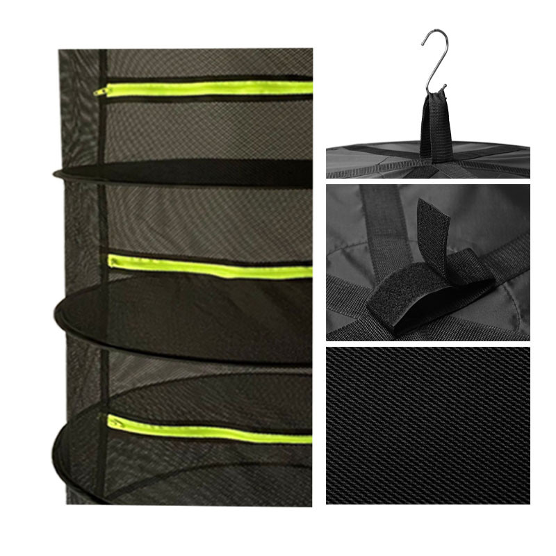 URBAN sušící síť 90cm, 8 pater, výška 160cm