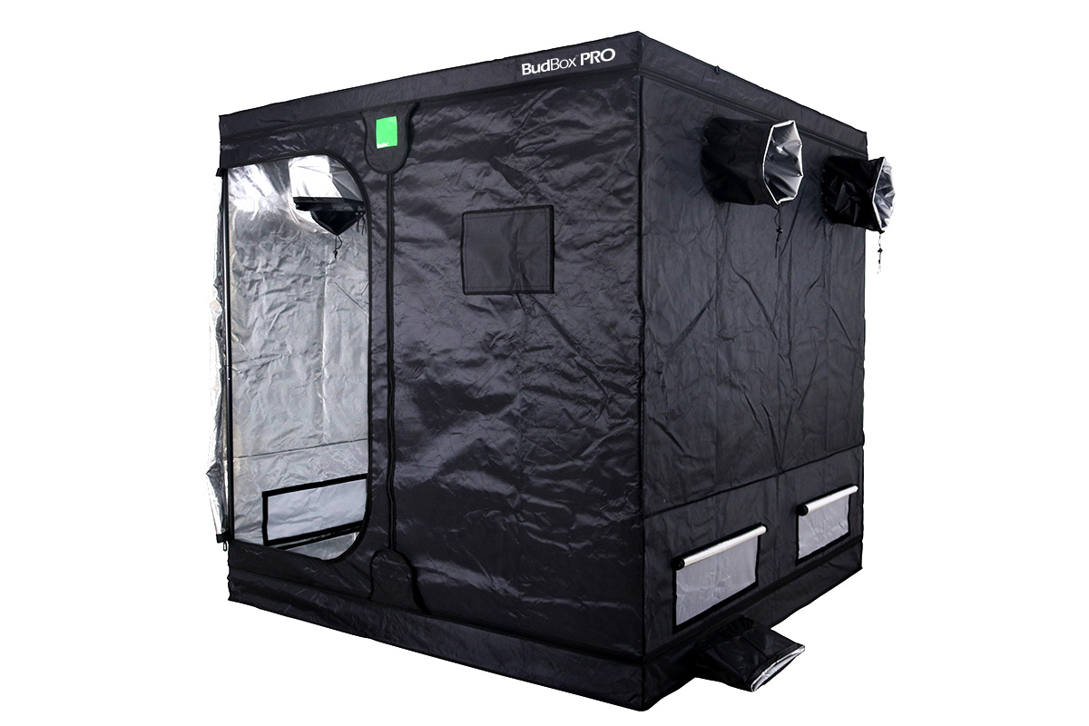 BudBox PRO Titan 1 200x200x200cm stříbrný - pěstební stan