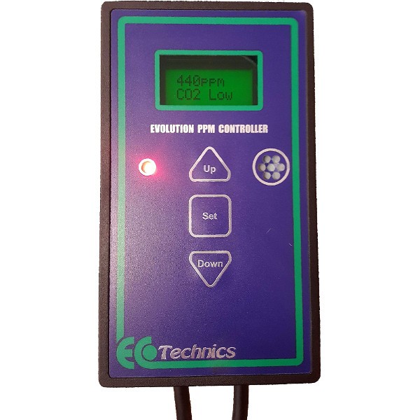 Ecotechnics PPM CO2 Controller, regulátor CO2