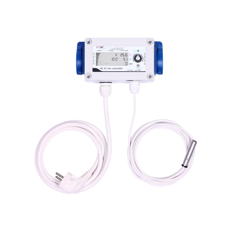 GSE NexControl Digitální regulátor CO2, AC a EC ventilátorů 32A 230V