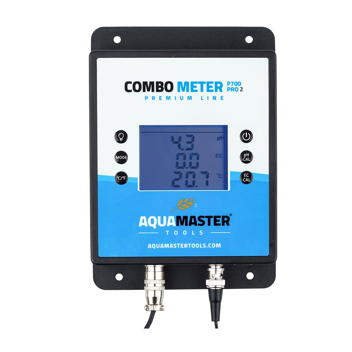 Aqua Master P700 PRO2, kombinovaný pH a EC metr monitor