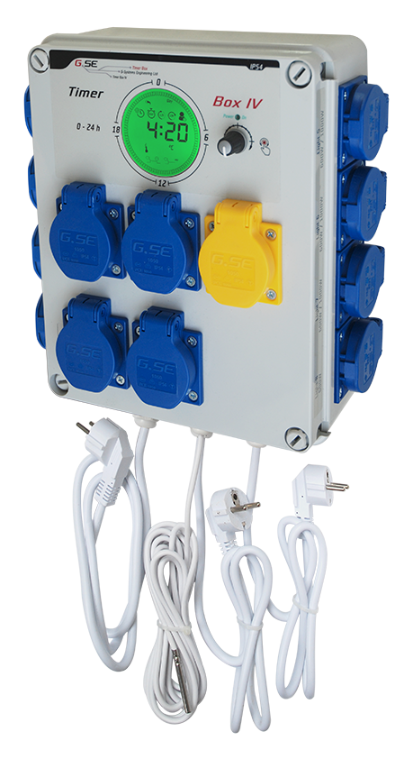 GSE Timer Box IV - 12x600W + topení / 220V