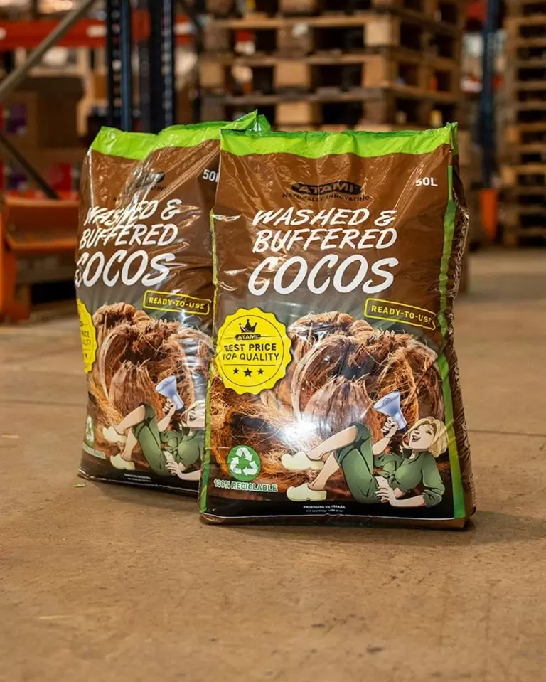 Atami Cocos Substrate Washed & Buffered 50L, kokosový substrát