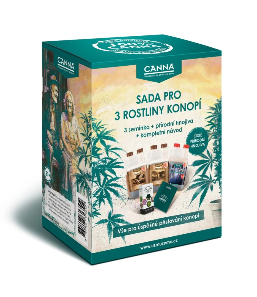 CANNA Starter sada pro 3 rostliny
