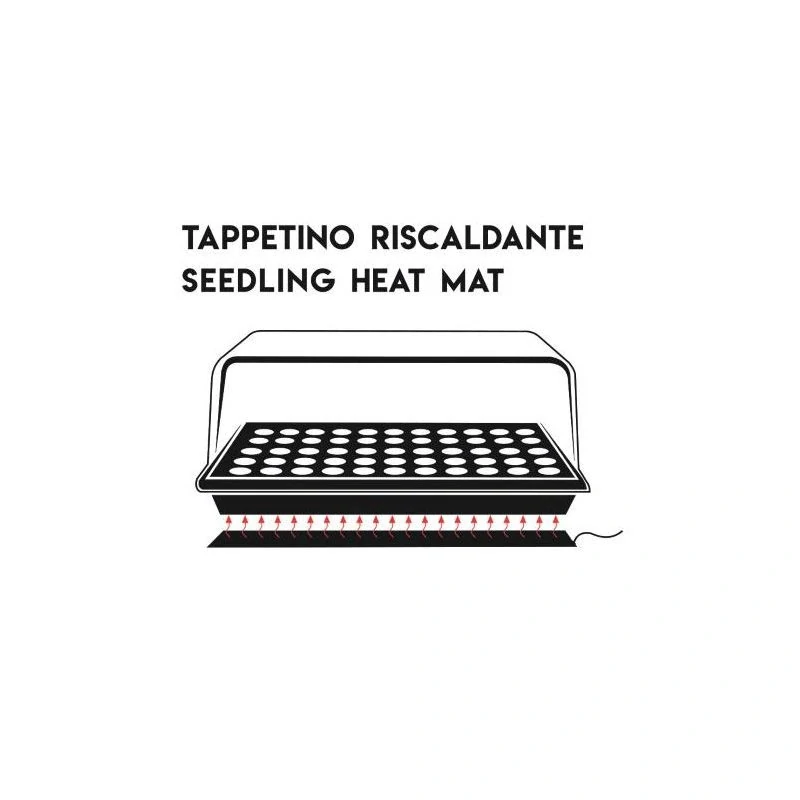 Airontek Heat Mat Medium 50x50 cm, střední výhřevná podložka 45W