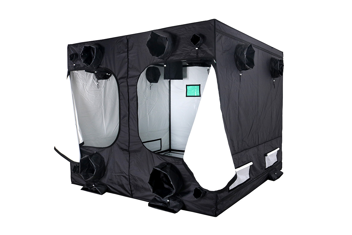 BudBox PRO Titan+ 240x240x200cm bílý - pěstební stan