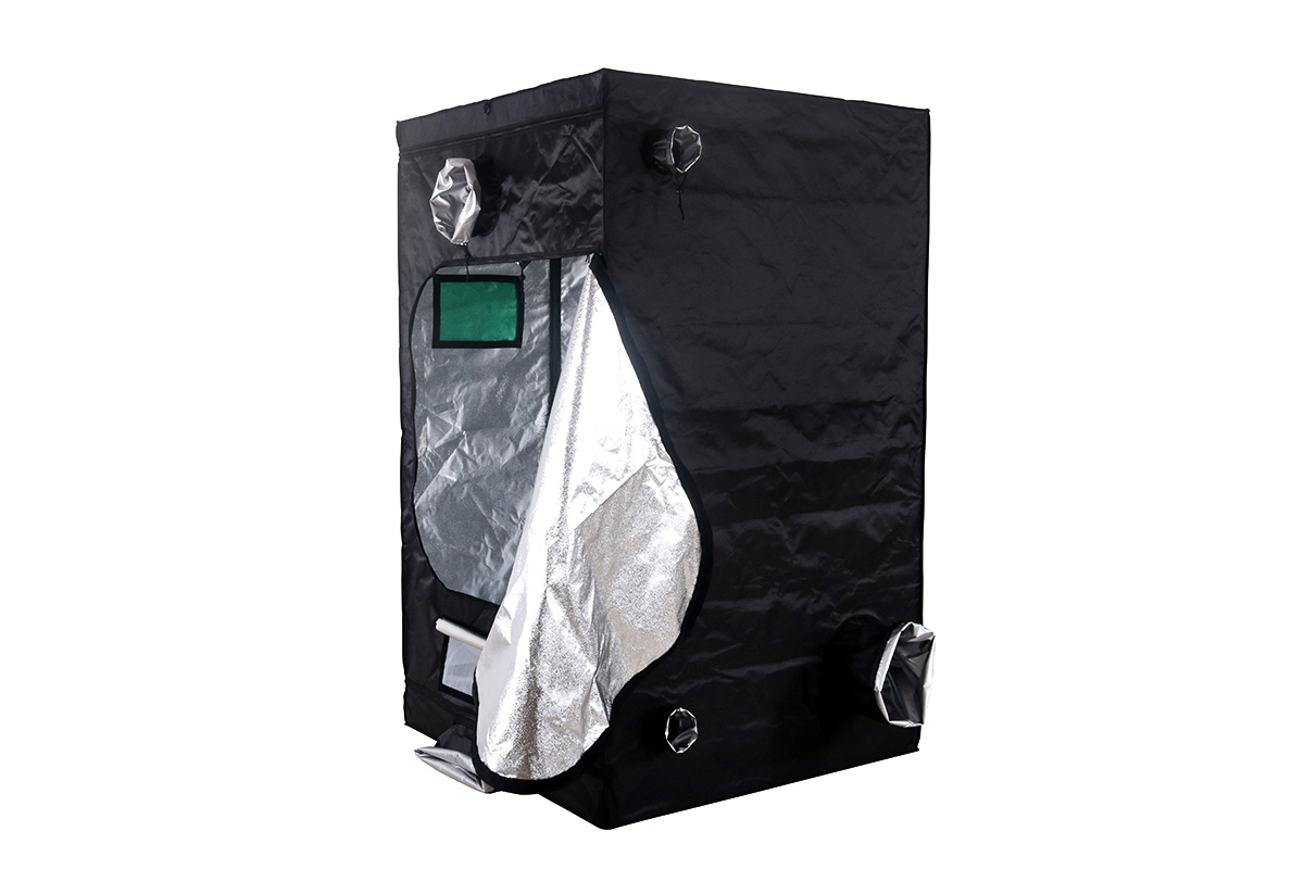 BudBox PRO XL 120x120x200cm stříbrný - pěstební stan