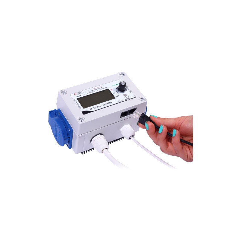 GSE NexControl Digitální regulátor CO2, AC a EC ventilátorů 32A 230V