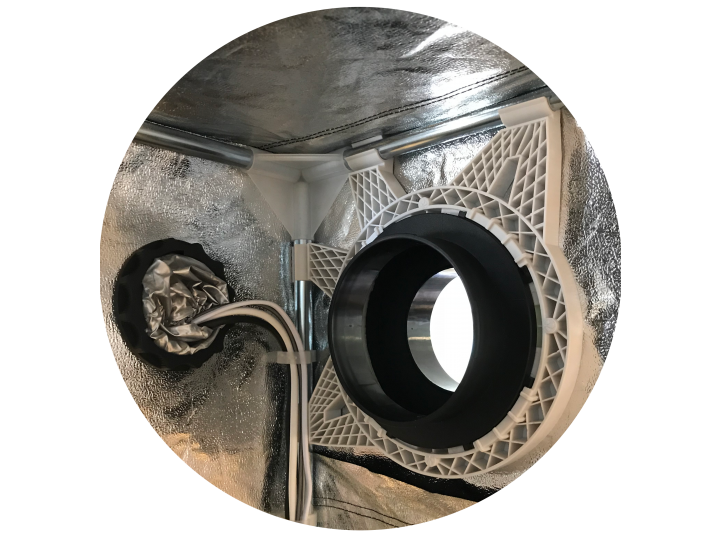 Secret Jardin Dark Street DS60 (60x60x158 cm) rev. 4.0, pěstební stan