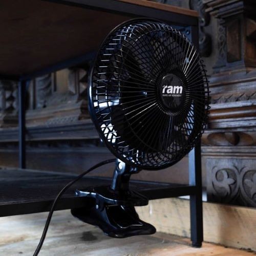 Ventilátor RAM s klipsnou oscilační 18cm (20W)