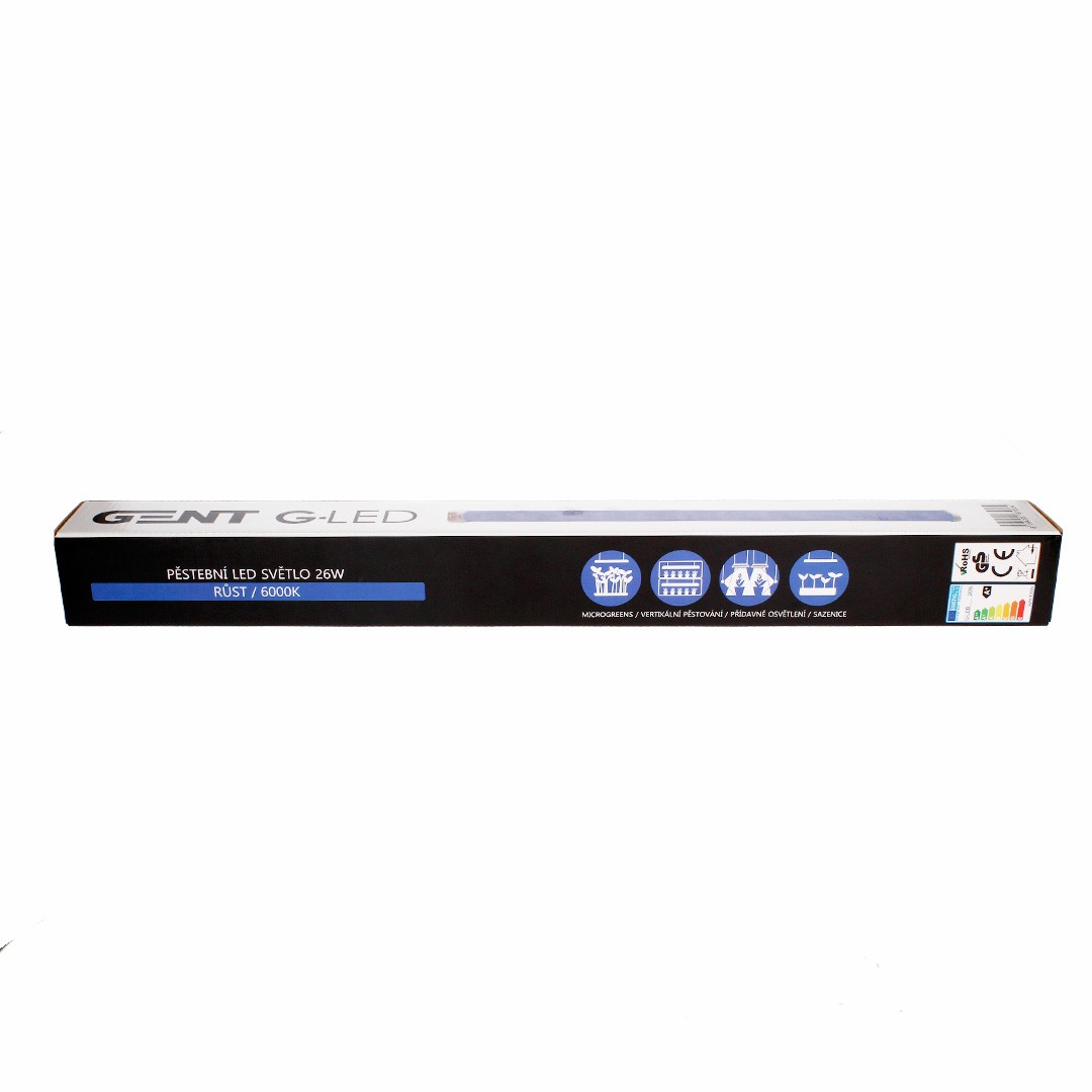 GENT G-LED 26W, 6500K, LED - růstové spektrum
