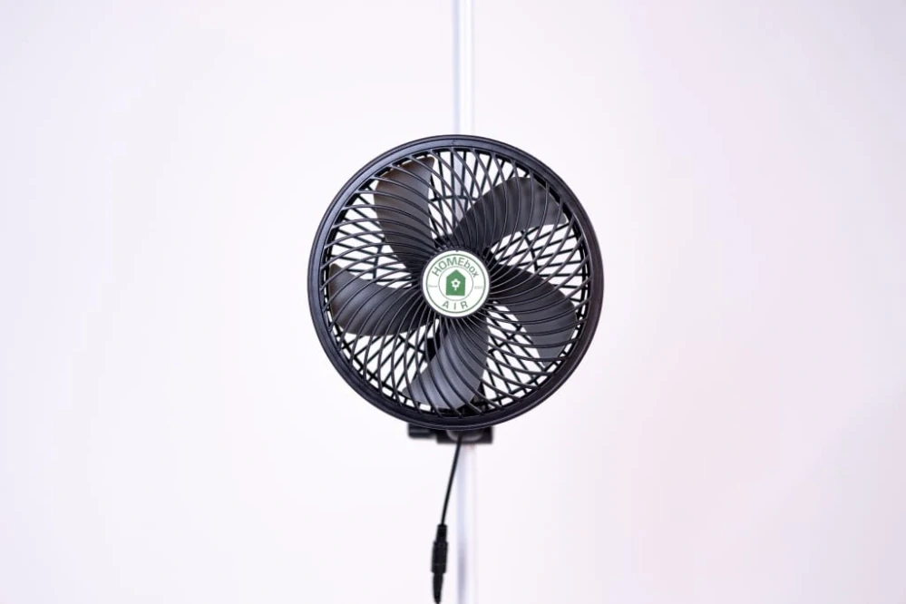 HOMEBOX AIR BREVA Clip Fan 20cm 9W, oscilační ventilátor s EC motorem 