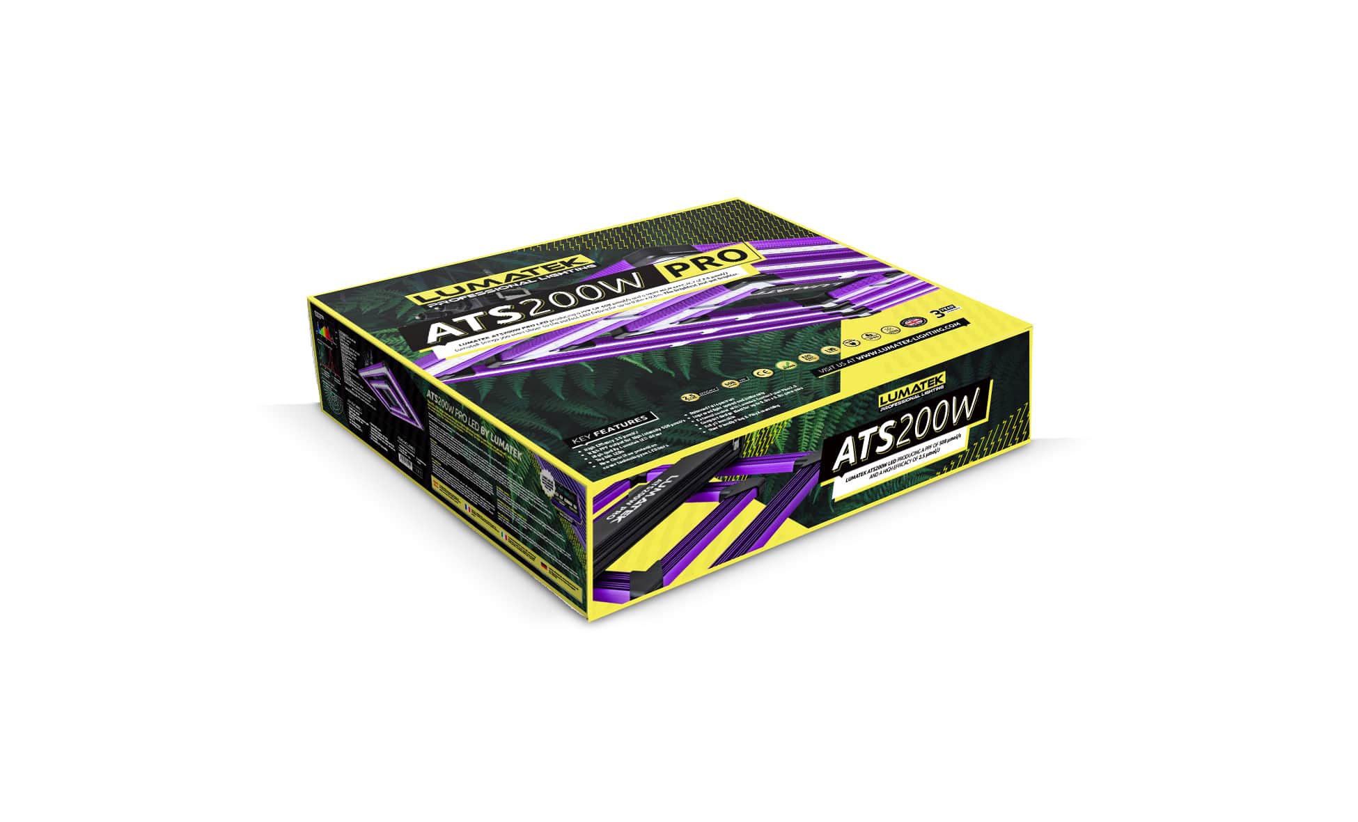 Lumatek ATTIS 200W PRO 2.5, pěstební LED osvětlení