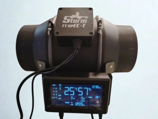 Ventilátor STURM SPEC-T100 214 m3/h, 100mm s digitálním kontrolerem
