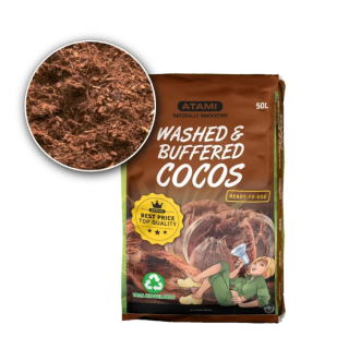 Atami Cocos Substrate Washed & Buffered 50L, kokosový substrát