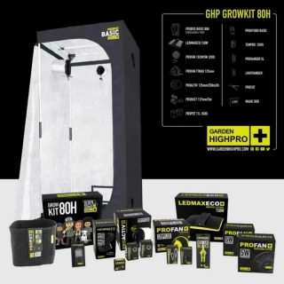 GARDEN HIGH PRO GROWKIT 80H - Pěstební komplet 80x80x180cm