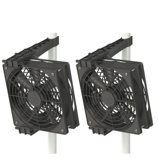 Secret Jardin Monkey Fan 2x120 mm 24V, cirkulační ventilátory