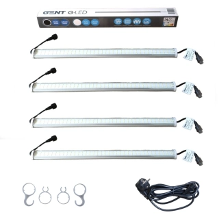 GENT G-LED 26W Linkable x4, na růst 6500K, včetně napájecího kabelu