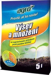 AGRO Substrát pro výsev a množení 5L