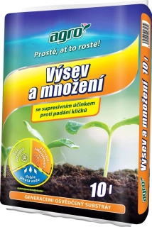 AGRO Substrát pro výsev a množení 10L