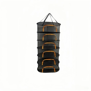 FAIRNET ZIP ORANGE sušící síť se zipem 55cm, 6 pater, výška 120cm