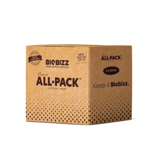 Biobizz All Pack Indoor 6x 250 ml, sada hnojiv
