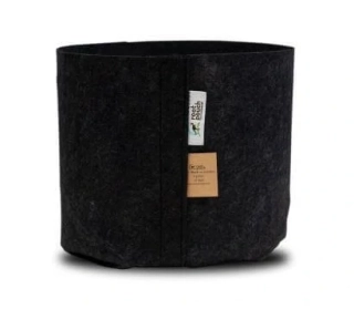 Root Pouch Black květináč textilní 25x21 cm - 12 L