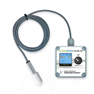 Prima Klima THC Controller, regulátor teploty a vlhkosti pro PK-ECblue ventilátory s RJ45 konektorem