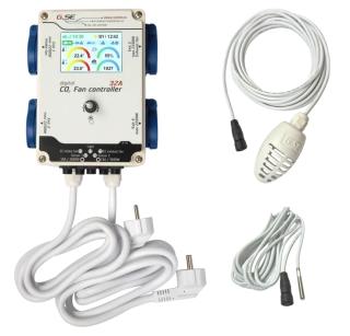 GSE NexControl Digitální regulátor CO2, AC a EC ventilátorů 32A 230V